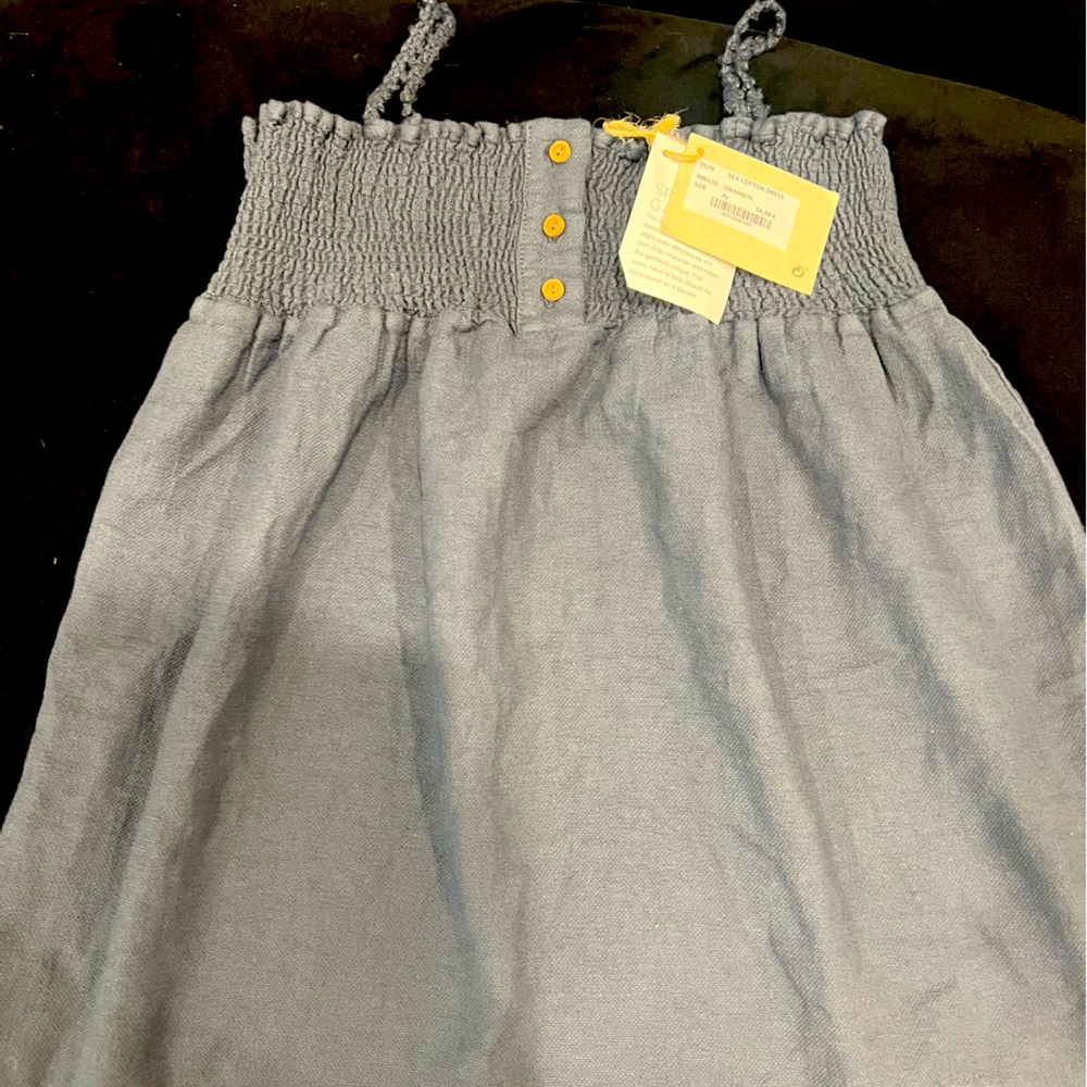 NWT Buho girls blue dress, 4 yrs